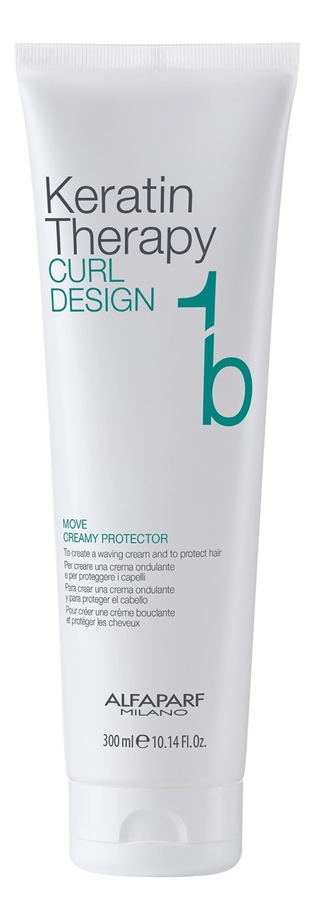 

Кератиновый крем для защиты волос Keratin Therapy Curl Design Move Creamy 300мл