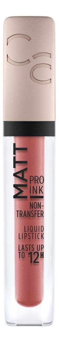 

Жидкая матовая помада для губ Matt Pro Ink Non-Transfer Liquid Lipstick 5мл: 020 Confidence Is Key, Жидкая матовая помада для губ Matt Pro Ink Non-Transfer Liquid Lipstick 5мл