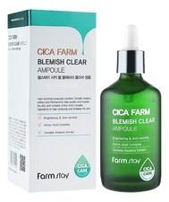 Farm Stay Сыворотка для лица с экстрактом центеллы Cica Farm Blemish Clear Ampoule 100мл