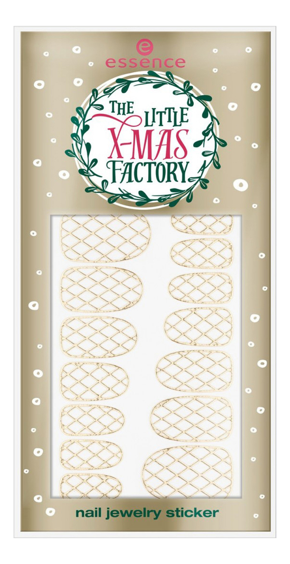 

Наклейки для ногтей The Little X-mas Factory No01