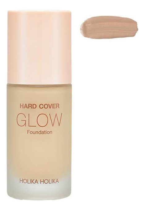

Увлажняющая тональная основа для лица Hard Cover Glow Foundation 30мл: 03 Sand Ivory, Увлажняющая тональная основа для лица Hard Cover Glow Foundation 30мл