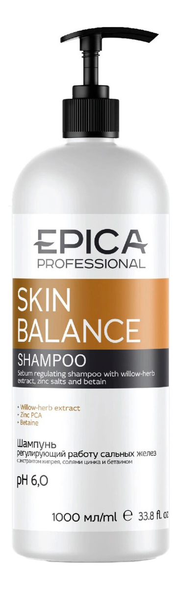 

Шампунь регулирующий работу сальных желез Skin Balance Shampoo: Шампунь 1000мл, Шампунь регулирующий работу сальных желез Skin Balance Shampoo