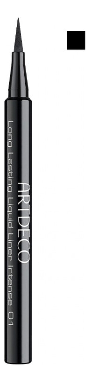 Подводка для век Long Lasting Liquid Liner Intense 0,6мл: 01 Black artdeco подводка для век long lasting liquid liner intense оттенок 01 черный