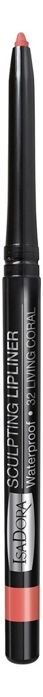 

Карандаш для губ водостойкий Sculpting Lipliner Waterproof 0,3г: 32 Living Coral, Карандаш для губ водостойкий Sculpting Lipliner Waterproof 0,3г