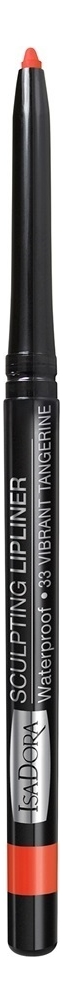 

Карандаш для губ водостойкий Sculpting Lipliner Waterproof 0,3г: 33 Vibrant Tangerine, Карандаш для губ водостойкий Sculpting Lipliner Waterproof 0,3г