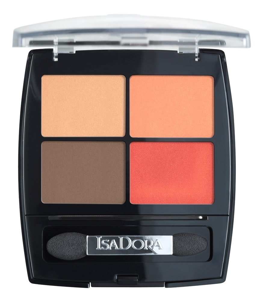 

Палетка теней для век Eye Shadow Quartet 5г: 22 Vibrant Tangerine, Палетка теней для век Eye Shadow Quartet 5г