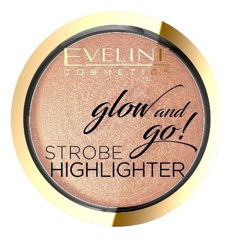 Запеченный хайлайтер для лица Glow And Go Strobe Highlighting 8,5г: 02 Gentle Gold