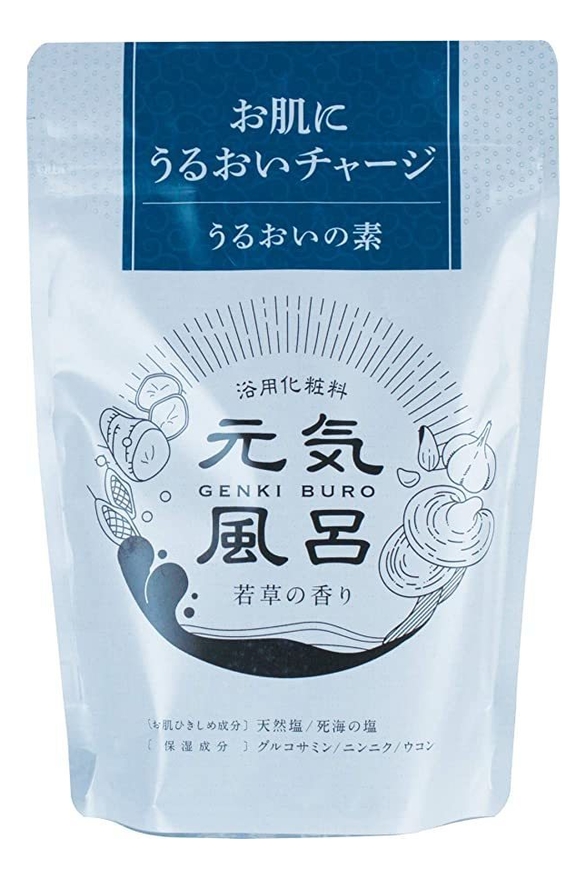 Соль для ванны восстанавливающая Genki Buro 400г