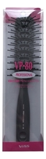 VESS Профессиональная расческа для укладки волос с антибактериальным эффектом Skelton Brush (серая)