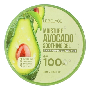 Универсальный гель с экстрактом авокадо Soothing Gel Moisture Avocado 100% 300мл