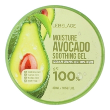 Lebelage Универсальный гель с экстрактом авокадо Soothing Gel Moisture Avocado 100% 300мл