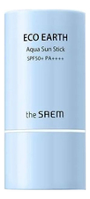 The Saem Солнцезащитный гель Eco Earth Aqua Sun Gel SPF50+ PA++++ 60г