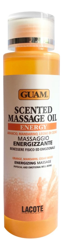 

Массажное аромамасло для тела Энергия и Тонус Scented Massage Oil Energy 150мл