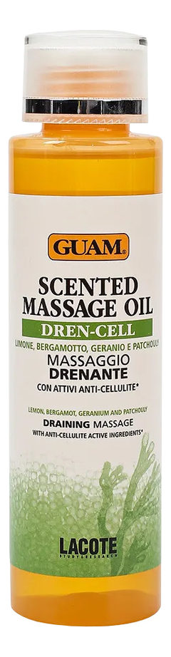 Массажное аромамасло для тела с дренажным эффектом Scented Massage Oil Dren-Cell 150мл