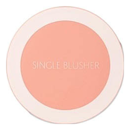 

Однотонные румяна Saemmul Single Blusher 5г: OR06 Apricot Whipping, Однотонные румяна Saemmul Single Blusher 5г