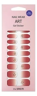 

Наклейки для ногтей Nail Wear Art Gel Sticker 24шт: No 03, Наклейки для ногтей Nail Wear Art Gel Sticker 24шт