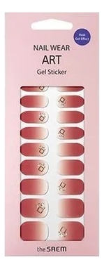 Наклейки для ногтей Nail Wear Art Gel Sticker 24шт: No 03 от Randewoo