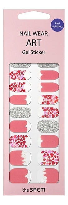 Наклейки для ногтей Nail Wear Art Gel Sticker 24шт: No 07