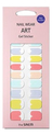 Наклейки для ногтей Nail Wear Art Gel Sticker 24шт