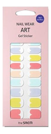 

Наклейки для ногтей Nail Wear Art Gel Sticker 24шт: No 08, Наклейки для ногтей Nail Wear Art Gel Sticker 24шт