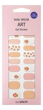 

Наклейки для ногтей Nail Wear Art Gel Sticker 24шт: No 10, Наклейки для ногтей Nail Wear Art Gel Sticker 24шт
