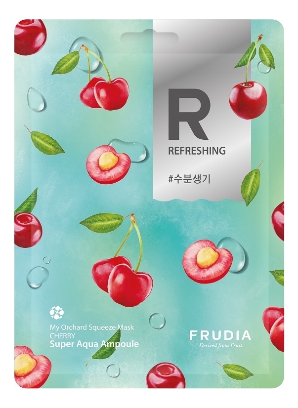 

Тканевая маска для лица с экстрактом вишни My Orchard Squeeze Mask Cherry 20мл: Маска 1шт, Тканевая маска для лица с экстрактом вишни My Orchard Squeeze Mask Cherry 20мл