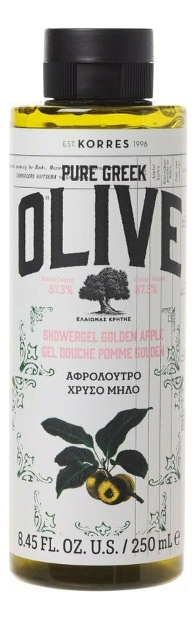 

Гель для душа Pure Greek Olive Showergel Golden Apple 250мл (олива и золотое яблоко)