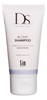 

Шампунь для светлых и седых волос DS Blonde Shampoo: Шампунь 50мл, Шампунь для светлых и седых волос DS Blonde Shampoo