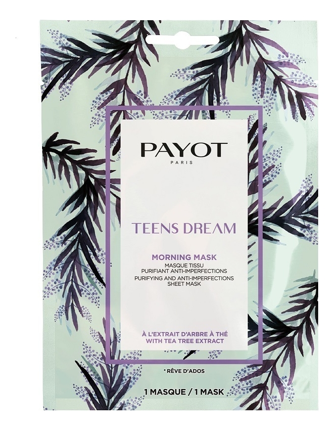 Очищающая тканевая маска для лица Teens Dream Morning Mask 19мл payot morning mask teens dream