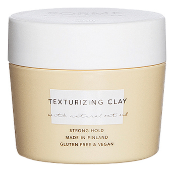 Текстурирующая глина для укладки волос сильной фиксации Forme Essentials Texturizing Clay 50мл