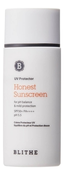 Солнцезащитный крем для лица UV Protector Honest Sunscreen SPF50+ PA++++ 50мл