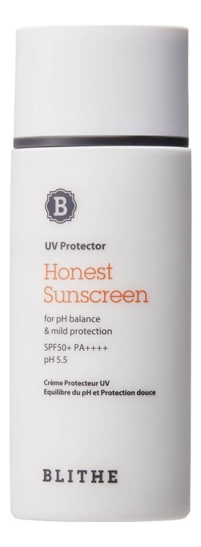 

Солнцезащитный крем для лица UV Protector Honest Sunscreen SPF50+ PA++++ 50мл