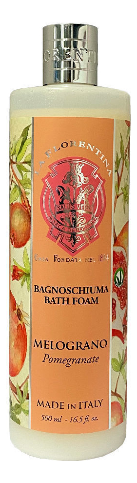 

Пена для ванны Melograno Bagnoschiuma 500мл (гранат)