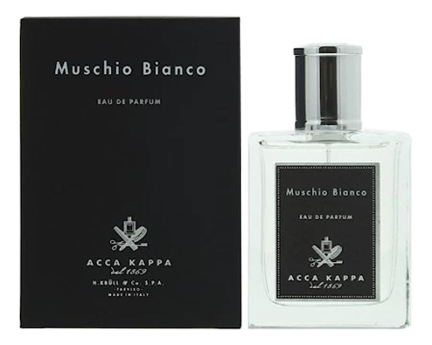 Muschio Bianco: парфюмерная вода 100мл дезодорант acca kappa muschio bianco 75 мл