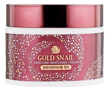 Enough Осветляющий крем для лица с муцином улитки и золотом Gold Snail Moisture Whitening Cream 50г