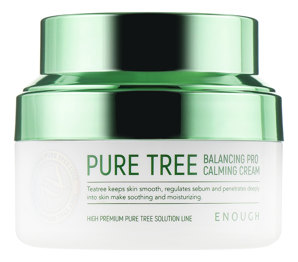 

Крем для лица с экстрактом чайного дерева Pure Tree Balancing Pro Calming Cream 50мл