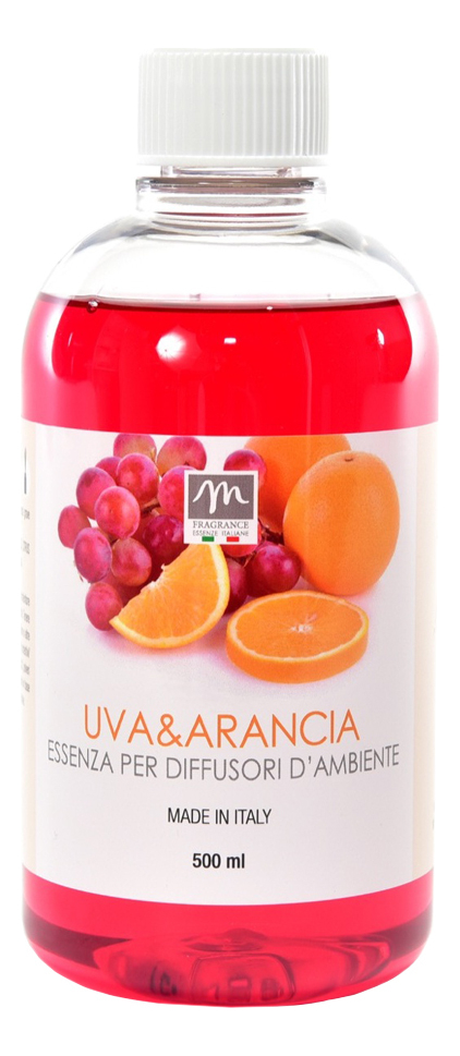 Ароматический диффузор Uva & Arancia (виноград и апельсин): ароматический диффузор 500мл (запаска) ароматический диффузор uva