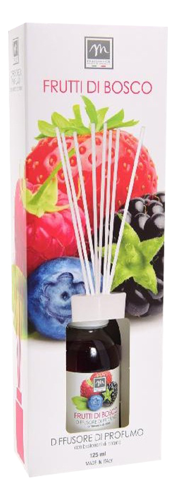 Ароматический диффузор Frutti Di Bosco (лесные ягоды): ароматический диффузор 125мл