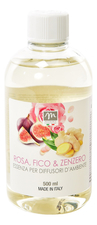 M Fragrance Ароматический диффузор Rosa, Fico & Zenzero (инжир, роза и имбирь)
