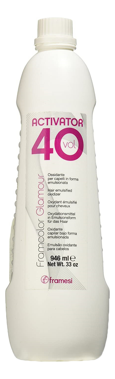 

Окислитель для волос Framcolor Glamour Activator 12%: Окислитель 946мл, Окислитель для волос Framcolor Glamour Activator 12%