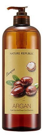 

Увлажняющий шампунь для волос Argan Essential Deep Care Shampoo: Шампунь 1000мл, Увлажняющий шампунь для волос Argan Essential Deep Care Shampoo