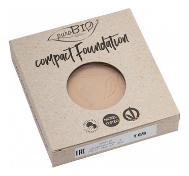

Компактная тональная основа для лица Compact Foundation 9г: No 01 (запасной блок), Компактная тональная основа для лица Compact Foundation 9г