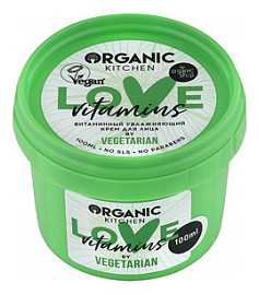 

Витаминный увлажняющий крем для лица Organic Kitchen Love Vitamins By Vegetarian 100мл