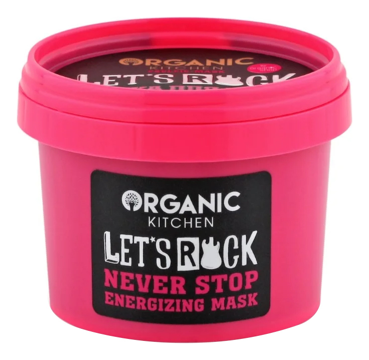 

Маска для лица Тонус и энергия Organic Kitchen Selfie-Mask Let's Rock 100мл
