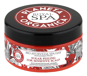 

Сахарный скраб для кожи головы Bio Ayurvede Spa Day Sugar Peeling For Sensitive Scalp 380г