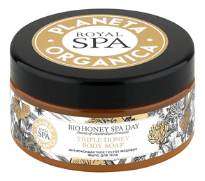 

Медовое мыло для тела Антиоксидантное Bio Honey Spa Day Triple Body Soap 300мл