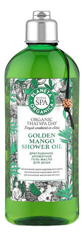 Гель-масло для душа Organic Thai Spa Day Golden Mango Shower Oil 270мл