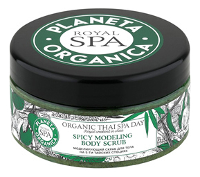 Купить Скраб для тела Моделирующий Organic Thai Spa Day Spicy Modeling Body Scrub 300мл, Planeta Organica