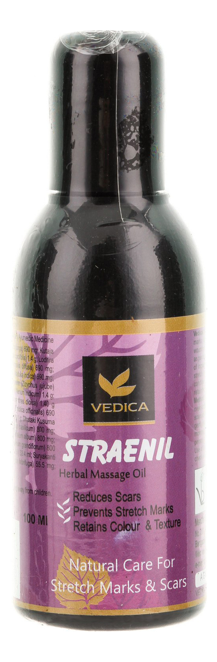 

Масло против растяжек и рубцов Straenil Herbal Massage Oil 100мл