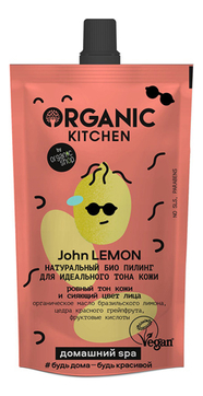 Натуральный био пилинг для идеального тона кожи Organic Kitchen John Lemon 100мл